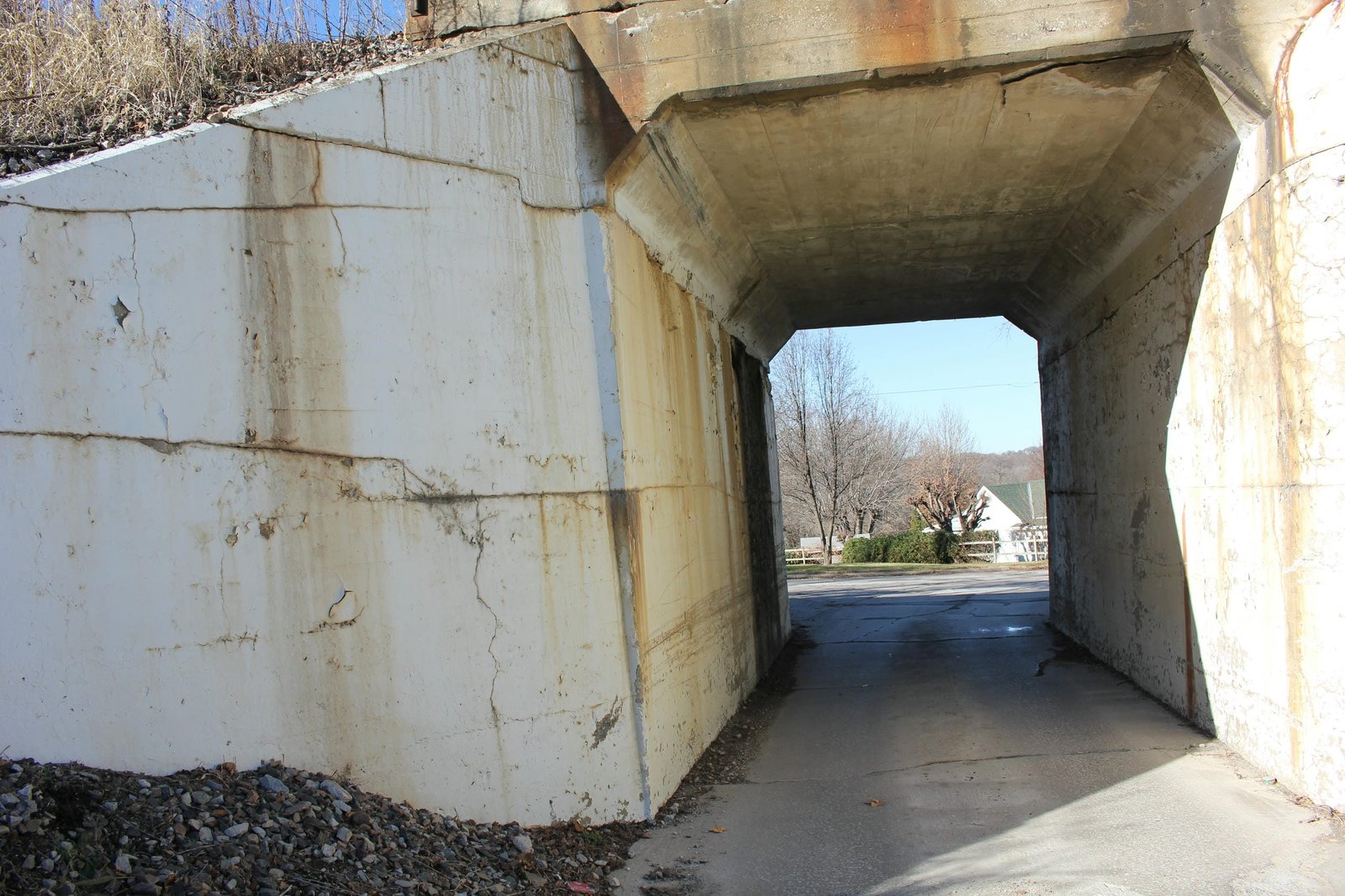West abutment